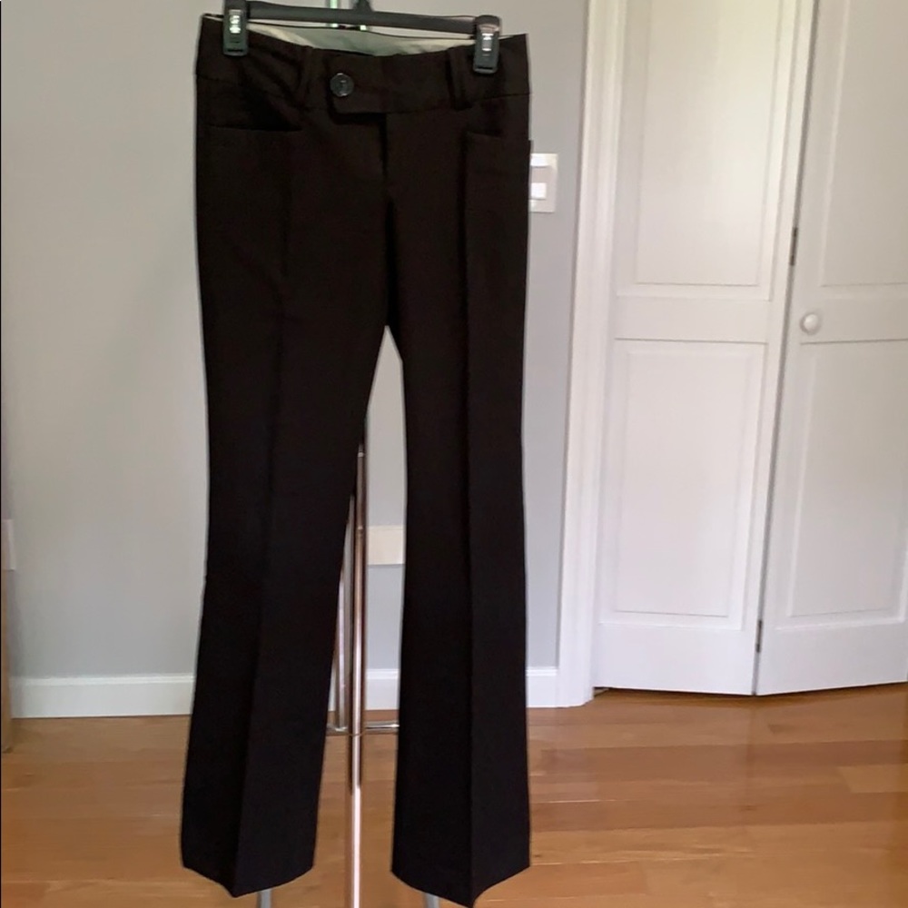 Banana Republic Boot-leg Black Pants